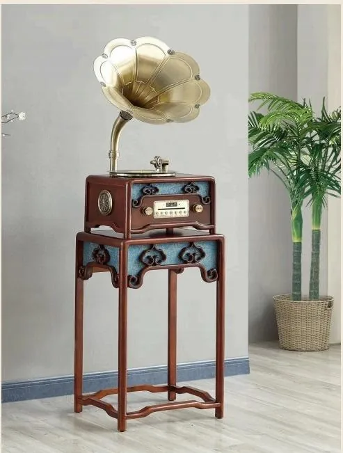 oldvox C-806B classic new Chinese phonograph in walnut